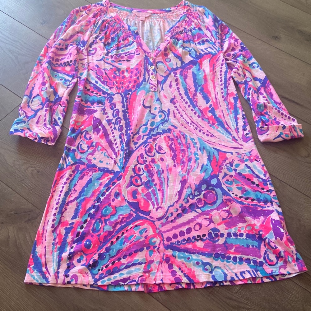 LILLY PULITZER BRIGHT PRINT DRESS